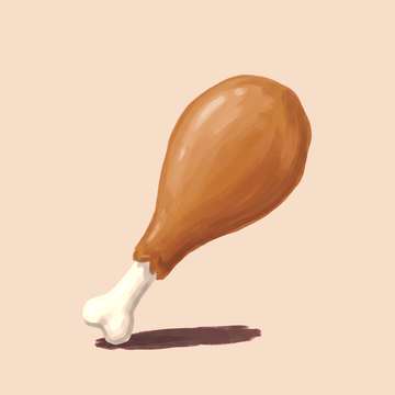turkey on tan